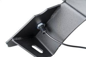 Jeep Wrangler Fender Flare Bracket - Front - Rugged Ridge - Chop Bracket Kit - Matte Black - `18-`22